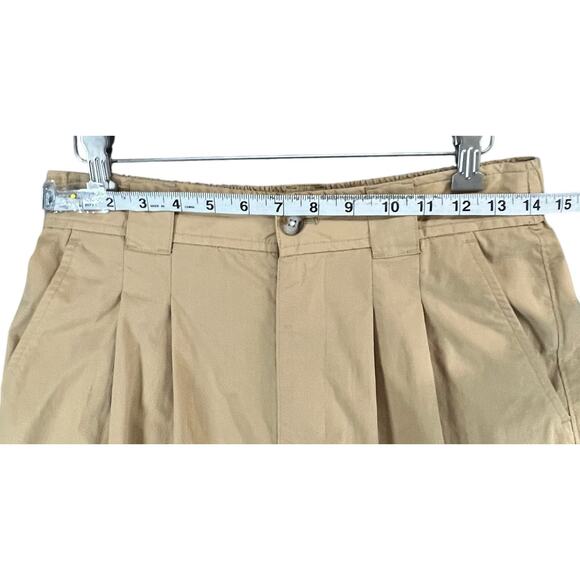 Madewell Pull On Balloon Pants Womens 4 Tan Pleated Adjustable Tabs Modern - Picture 8 of 16